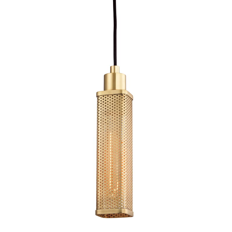 Gibbs Pendant - Aged Brass