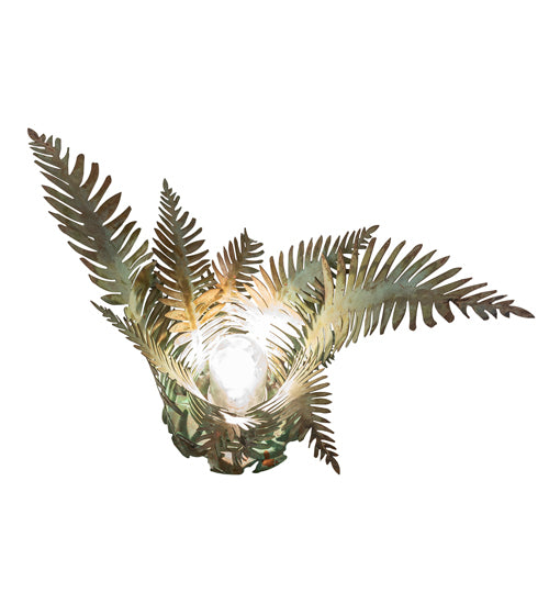 18" High Fern Outdoor Table Lamp