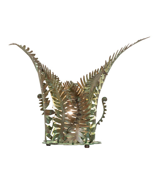 18" High Fern Outdoor Table Lamp