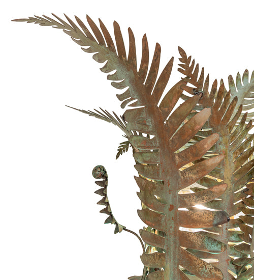 18" High Fern Outdoor Table Lamp