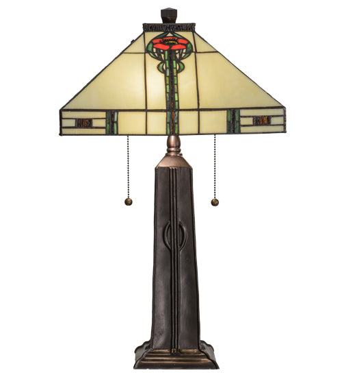 23.5"H Parker Poppy Table Lamp