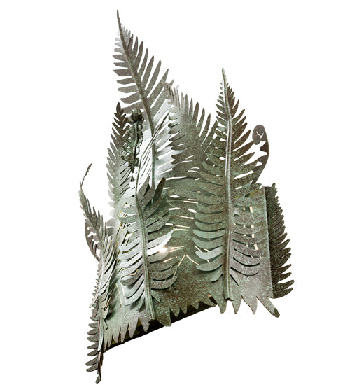 16" Wide Fern Wall Sconce