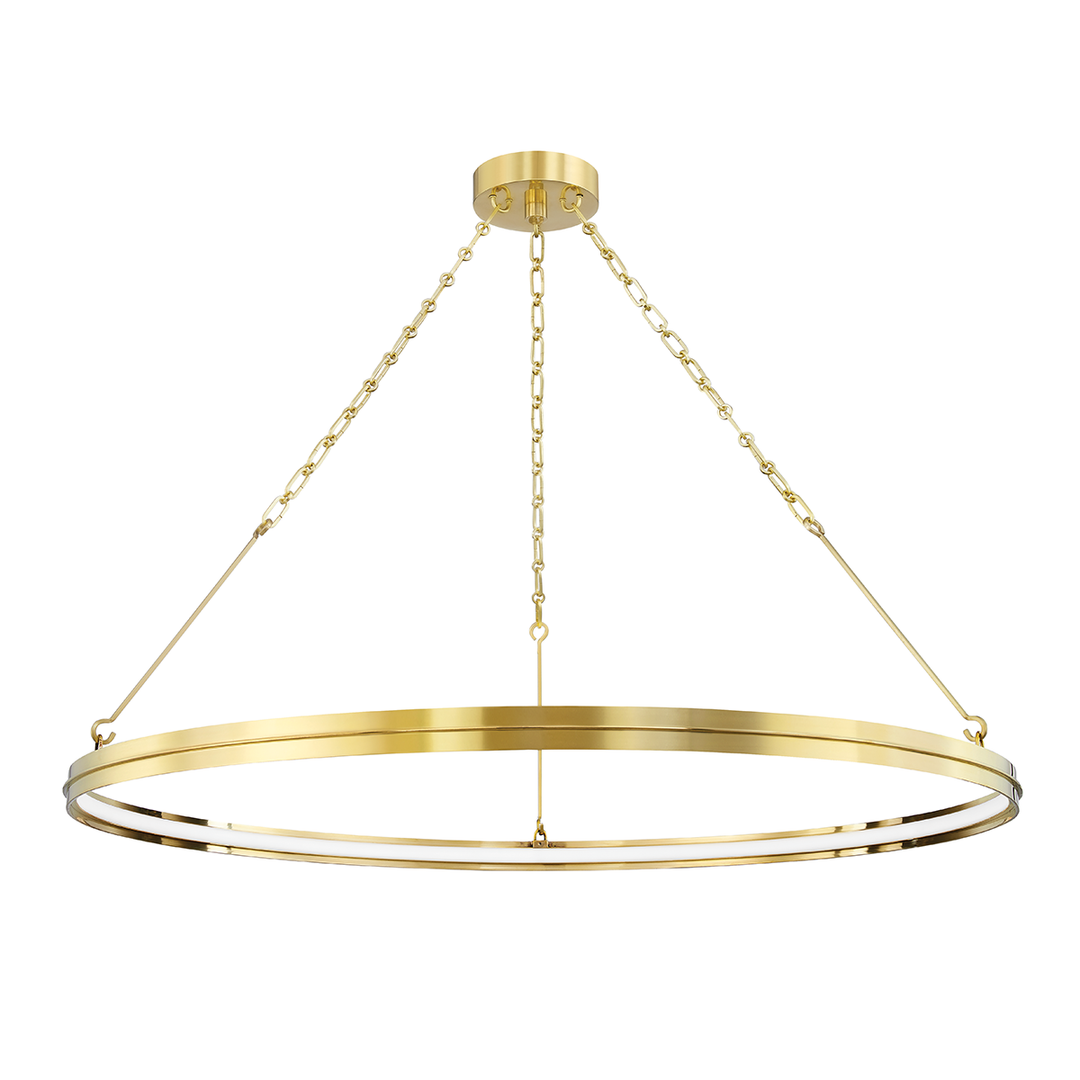 Rosendale Medium Chandelier - Aged Brass