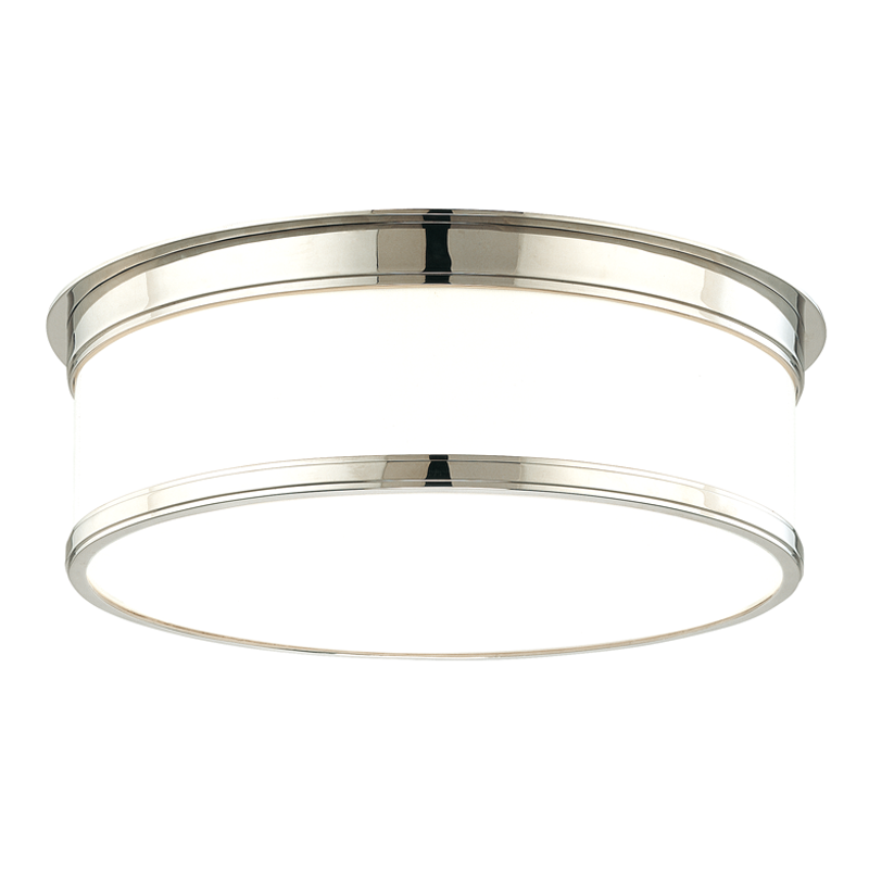 Geneva Flush Mount 5" - Polished Nickel