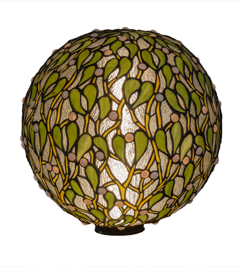 12" Wide Mistletoe Ball Shade