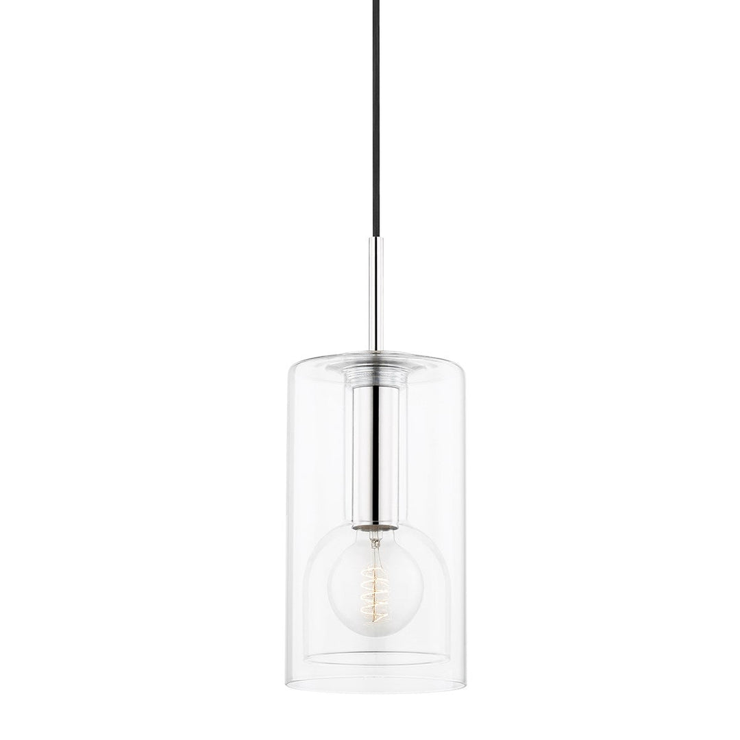 Belinda Pendant 13" - Polished Nickel