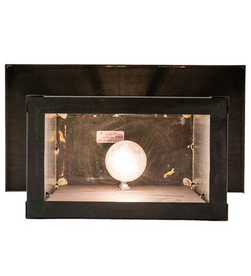 15" Wide Hyde Park Double Bar Mission Wall Sconce