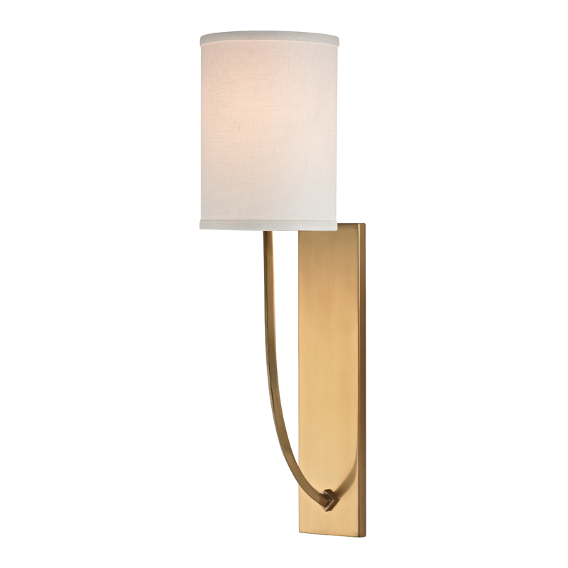 Colton Wall Sconce 17" - Aged Brass