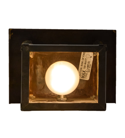 6.5"W Hyde Park T Mission Wall Sconce