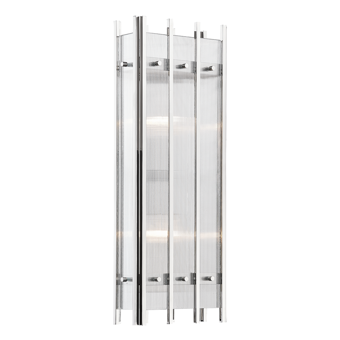 Wooster Wall Sconce - Polished Nickel