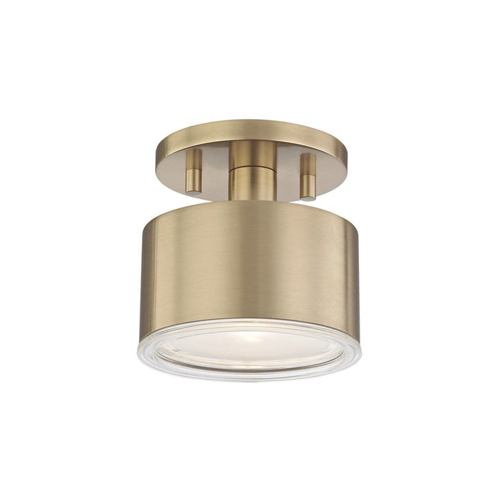 Nora Flush Mount - Aged Brass