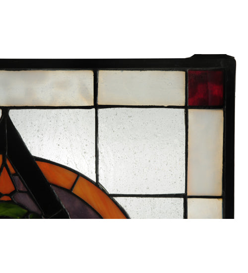 18"W X 18"H Dentistry Stained Glass Window