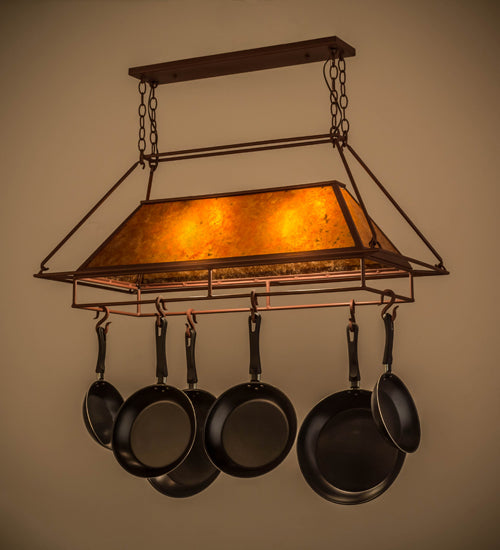 39" Long Mission Prime Pot Rack