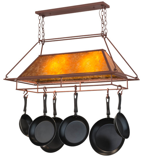 39" Long Mission Prime Pot Rack