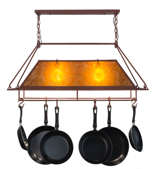 39" Long Mission Prime Pot Rack