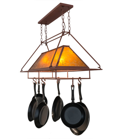 39" Long Mission Prime Pot Rack