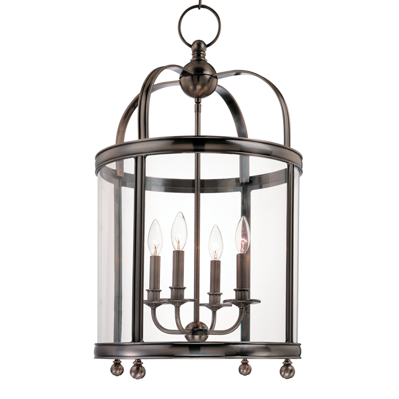 Larchmont Pendant 29" - Historic Nickel