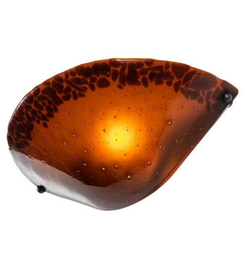 18" Wide Autumn Moon Wall Sconce