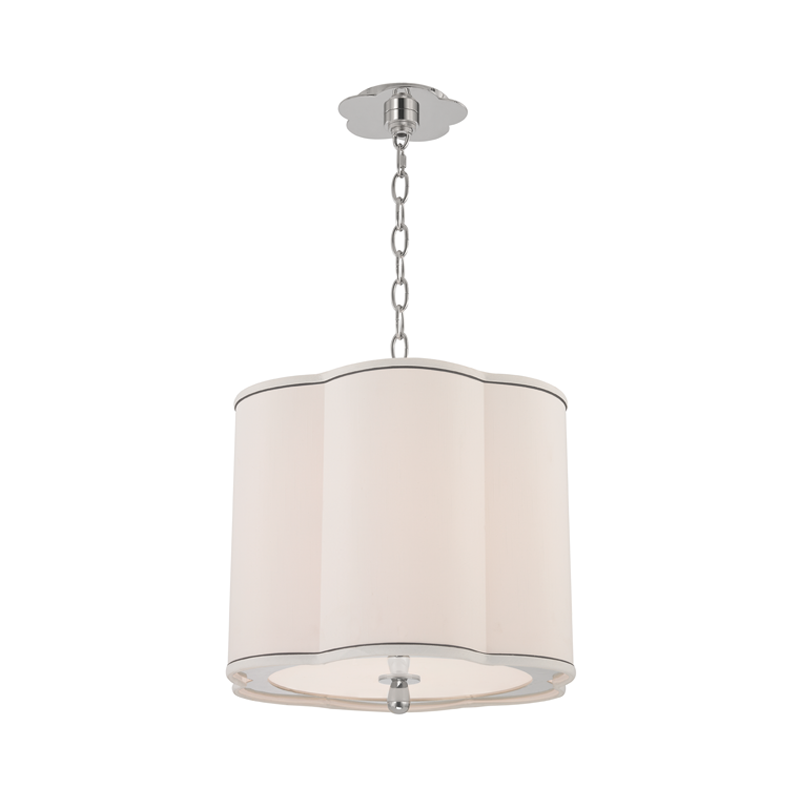 Sweeny Pendant 14" - Polished Nickel