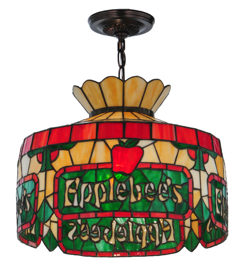 16" Wide Applebee'S Personalized Pendant