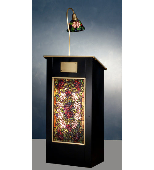 68"H Rosebush Lighted Podium