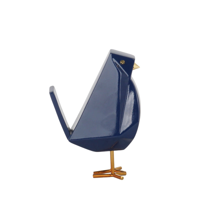 Bird Sculpture // Navy Blue