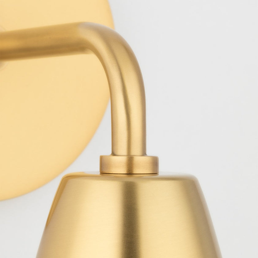 Kai Wall Sconce 10" - Aged Brass