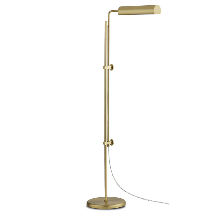 Satire Brass Floor Lamp