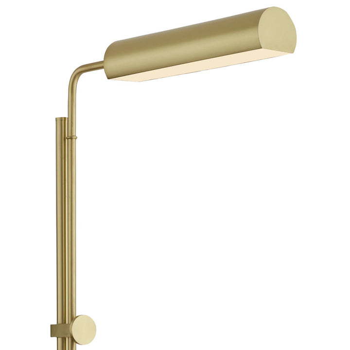 Satire Brass Floor Lamp