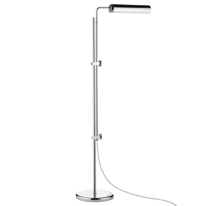 Satire Nickel Floor Lamp