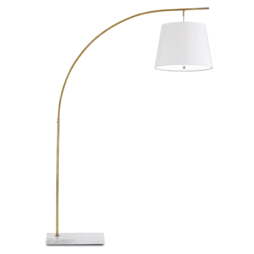 Cloister Brass Floor Lamp