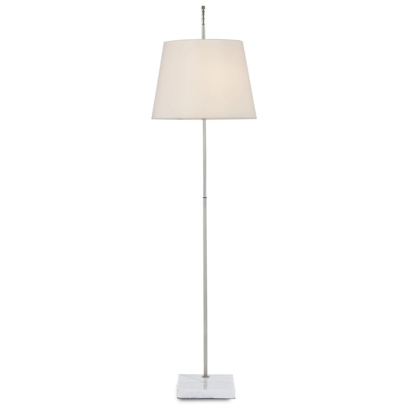 Cloister Nickel Floor Lamp