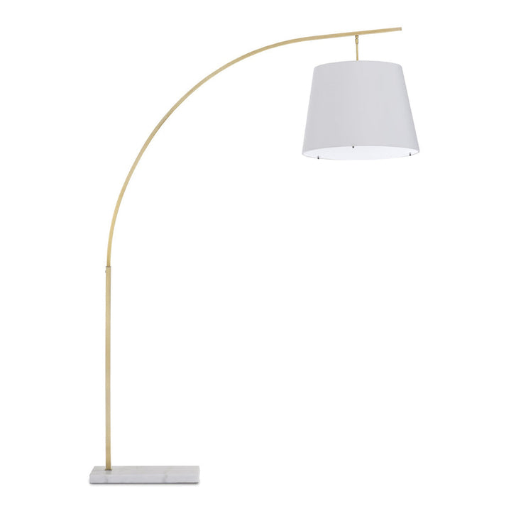 Cloister Brass Large Floor Lamp