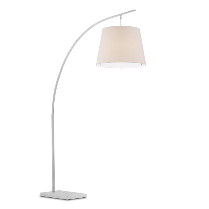 Cloister Nickel Large Floor Lamp