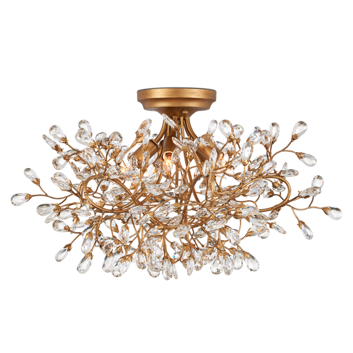 Crystal Bud Semi-Flush Mount