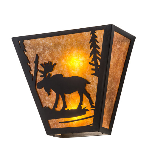 13" Wide Moose Creek Wall Sconce