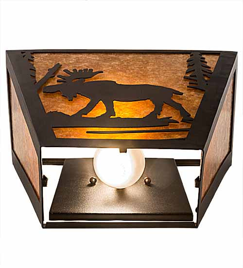 13" Wide Moose Creek Wall Sconce