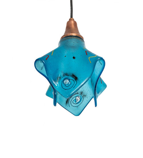 9" Wide Metro Fusion Electra Mini Pendant