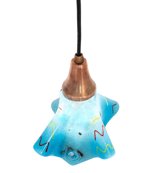 9" Wide Metro Fusion Electra Mini Pendant