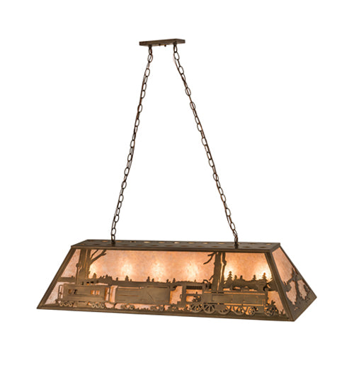 48"L Train Oblong Pendant