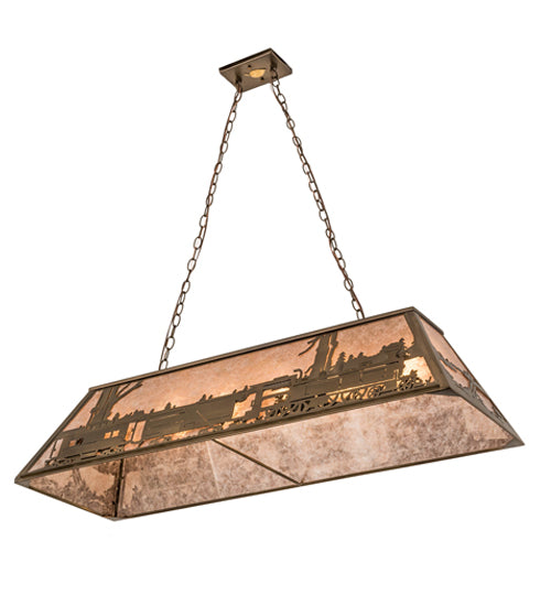 48"L Train Oblong Pendant