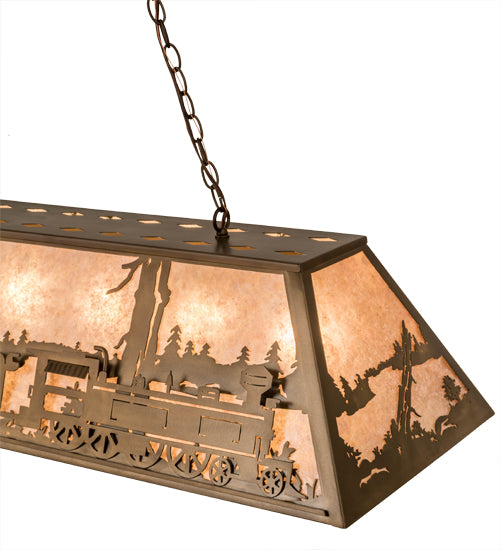 48"L Train Oblong Pendant