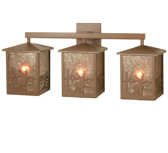 27"W Deer Creek 3 Lt Vanity Light