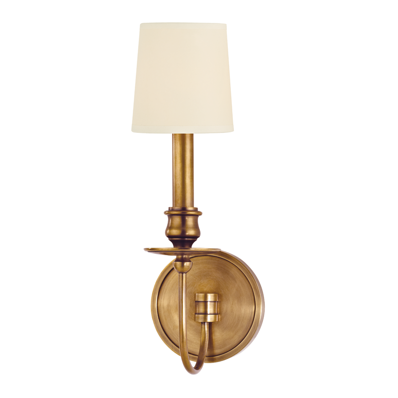 Cohasset Wall Sconce 4" - Aged Brass