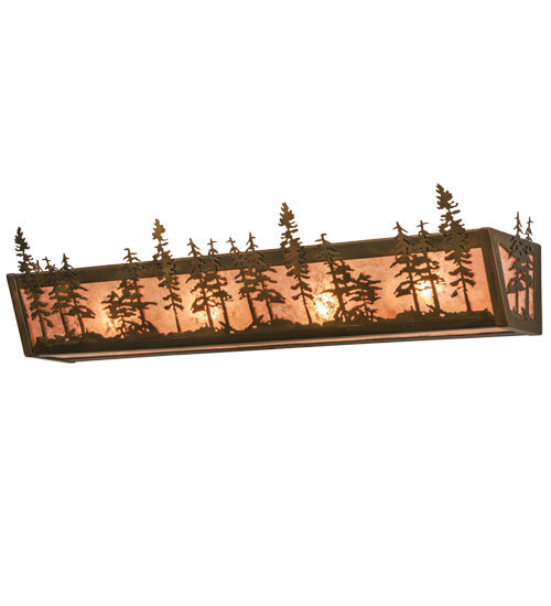 30"W Tall Pines Vanity Light