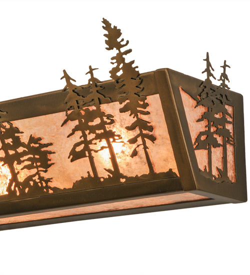 30"W Tall Pines Vanity Light