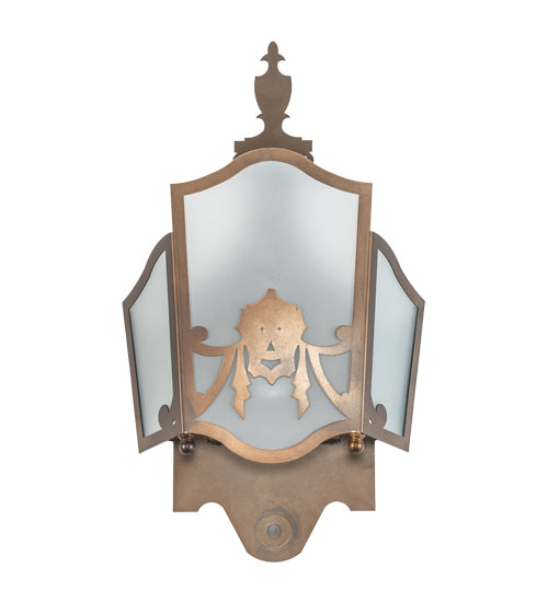 12" Wide Theatre Mask Wall Sconce