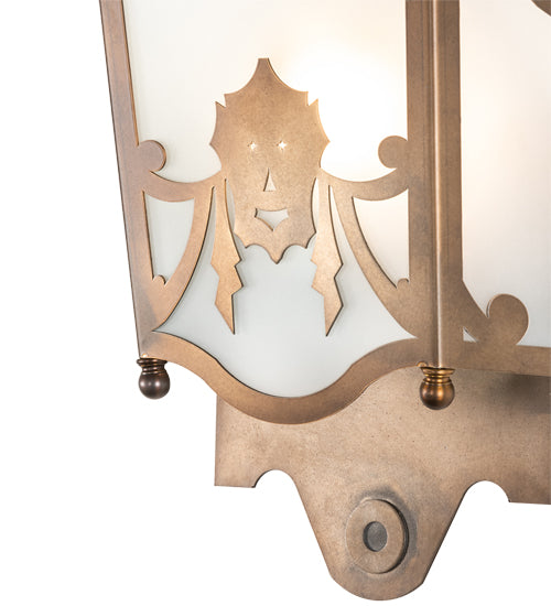 12" Wide Theatre Mask Wall Sconce