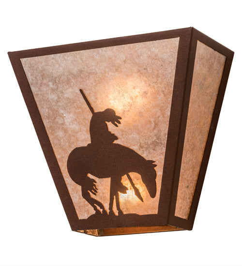 13"W Trails End Wall Sconce