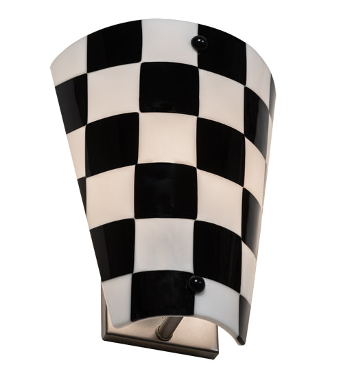 9" Wide Handkerchief Grand Prix Wall Sconce